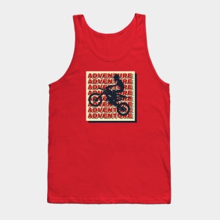 motocross adventure biker Tank Top